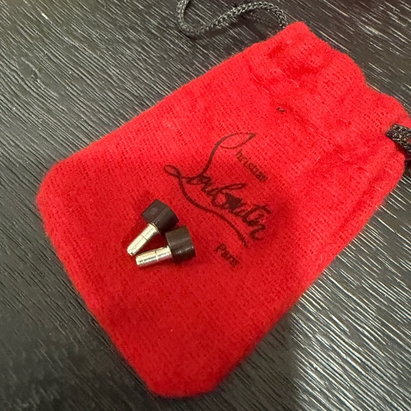 CHRISTIAN LOUBOUTIN 
Strass Follies 100 Pumps 37.5 Black - Picture 11 of 16